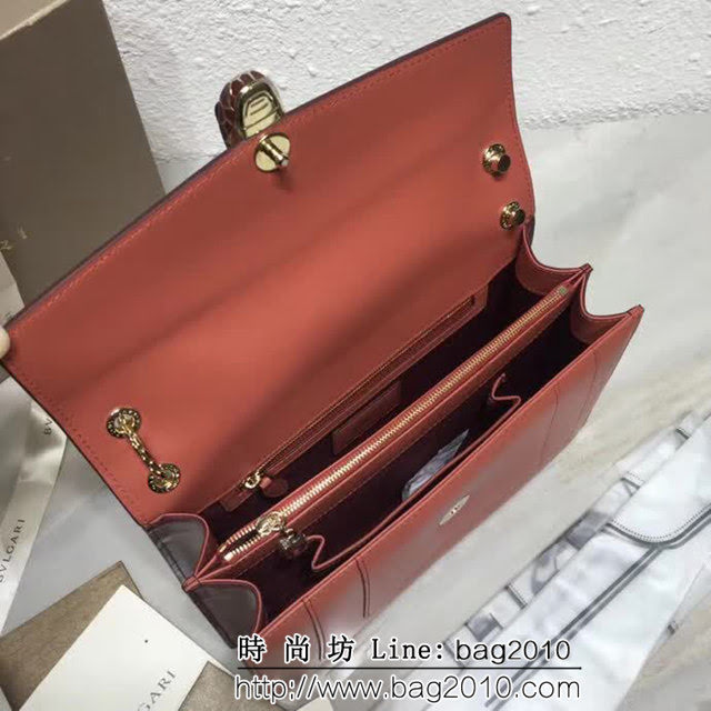 BVLGARI寶格麗 專櫃熱賣系列 最新配色 Serpenti Forever 精緻斜挎包 時尚晚宴包 35106 FYD1203